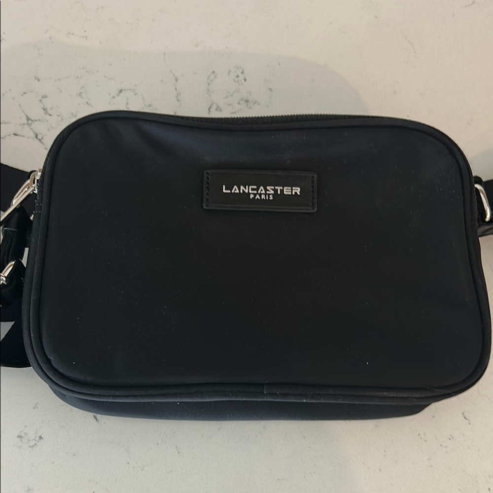 Lancaster Paris black crossbody